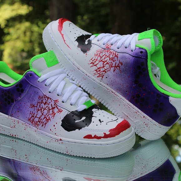 Nike Air Force 1 Low Joker Custom Men’s Size 8.5 - Picture 13 of 16